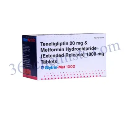 Glytrin Met 1000/20mg Tablet