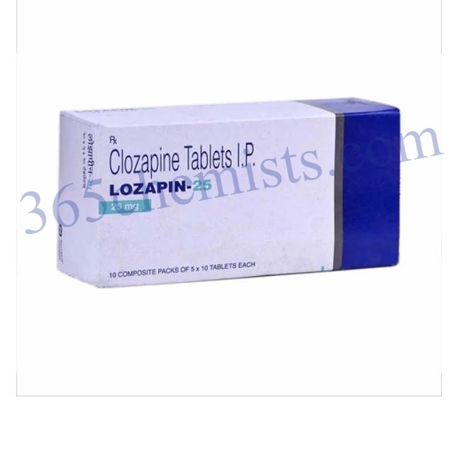 Lozapin 25mg Tablet-ink Lozapin 25mg Tablet