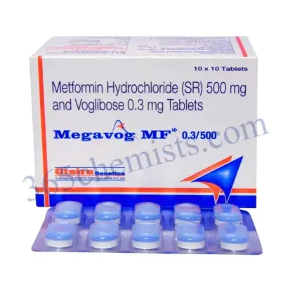 Megavog MF 0.3mg/500mg Tablet