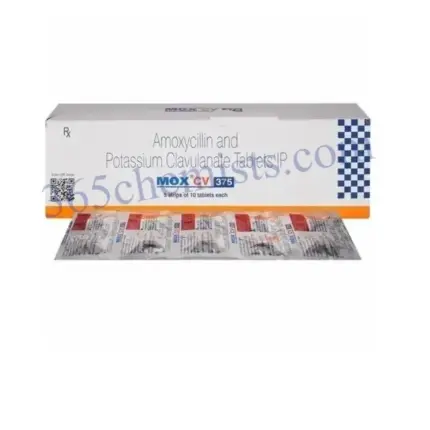 Mox CV 375mg Tablet