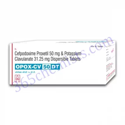 OPOX 50 MG TABLET DT 10