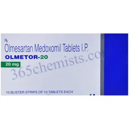Olmetor 20mg Tablet