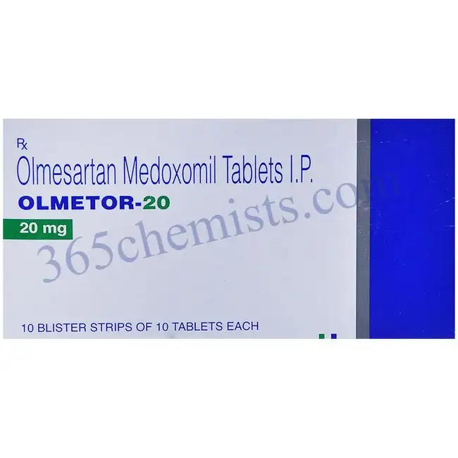 Olmetor 20mg Tablet (1)-ink Olmetor 20mg Tablet