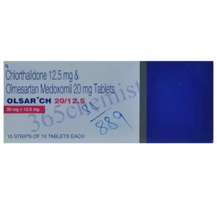 Olsar CH 20/12.5mg Tablet