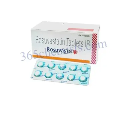 Rosuvas 20mg Tablet