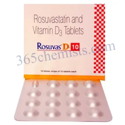Rosuvas D 10mg Tablet