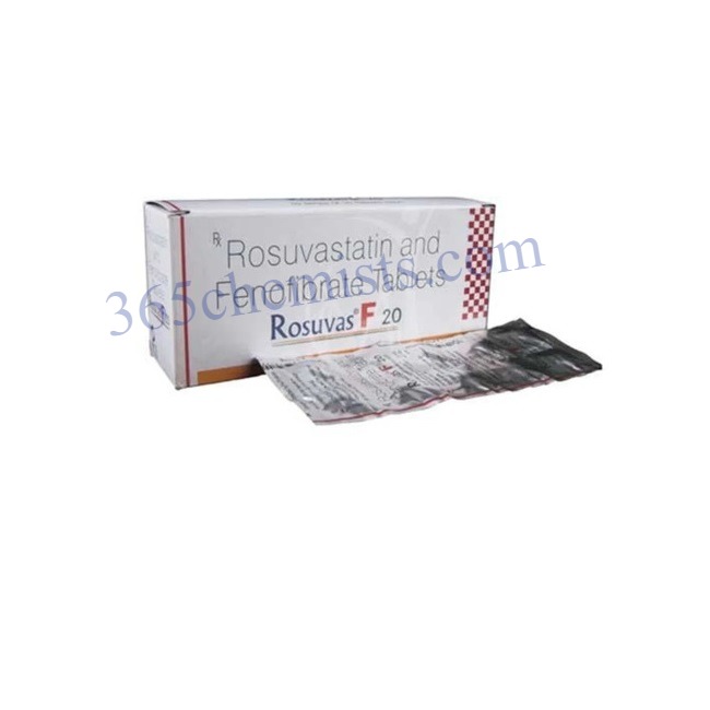 Rosuvas F 20mg Tablet (1)-ink Rosuvas F 20mg Tablet