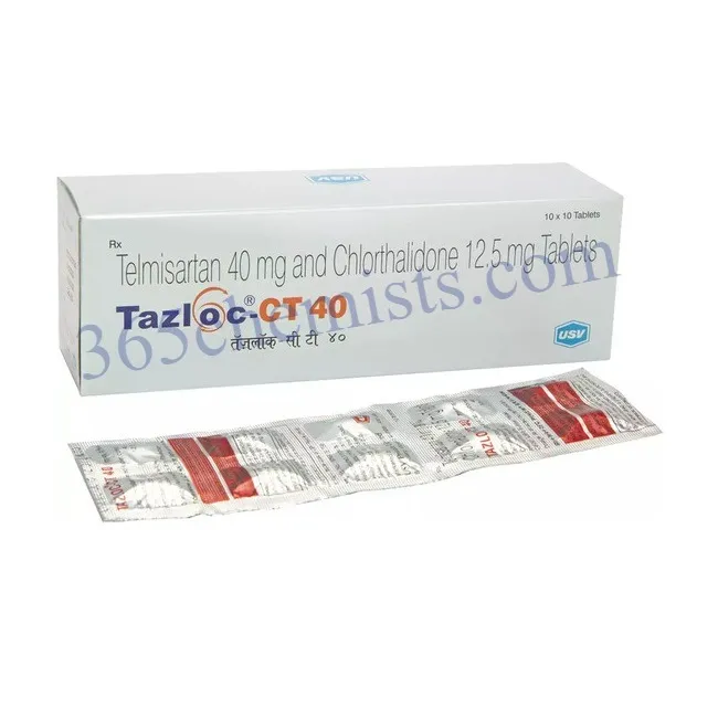 Tazloc CT 40mg Tablet (1)-ink (1) Tazloc CT 40mg Tablet