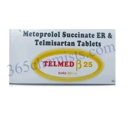 Telmed Beta 25mg Tablet