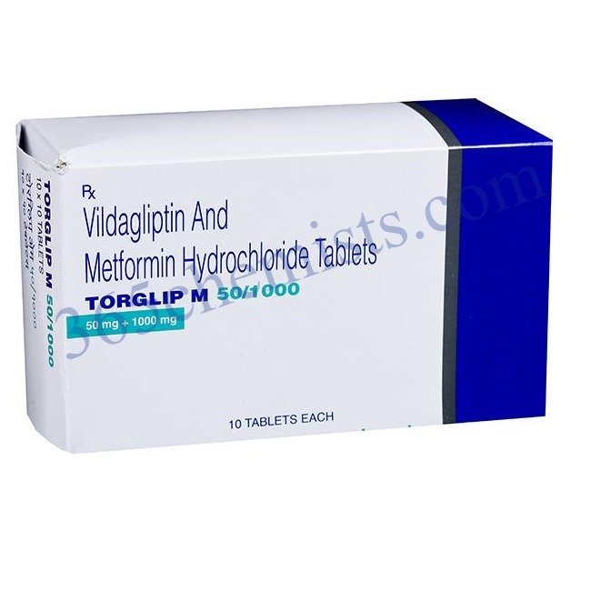 Torglip M 501000mg Tablet-ink Torglip M 50/1000mg Tablet