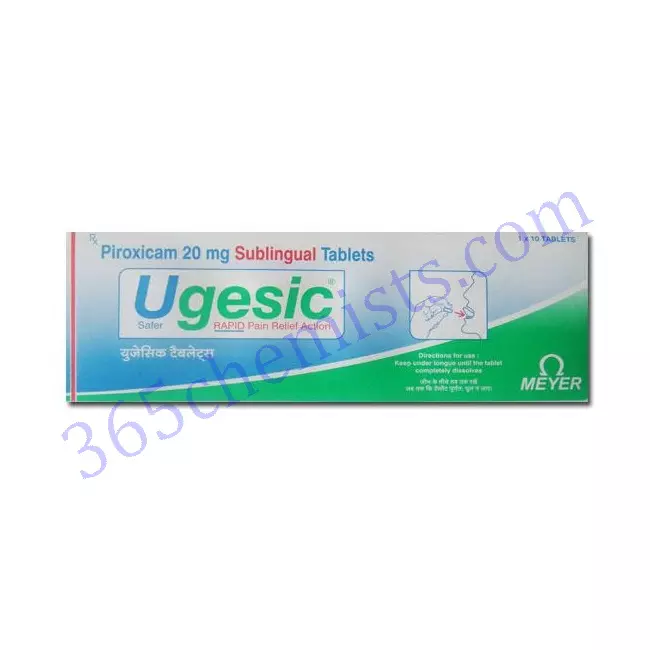 UGESIC 20 MG TABLET 10