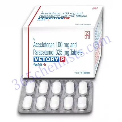 Vetory-P 100+325Mg Tablet 10S