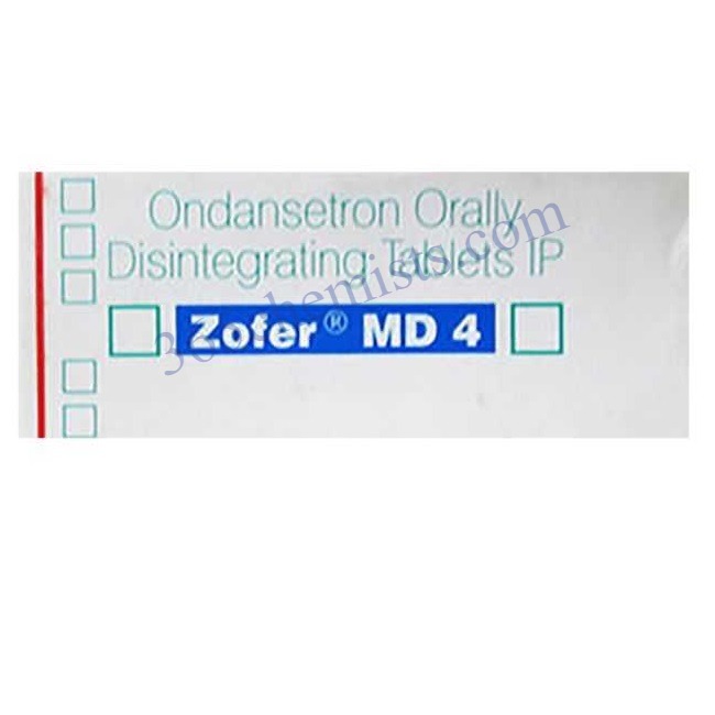 Zofer MD 4mg Tablet-ink Zofer MD 4mg Tablet