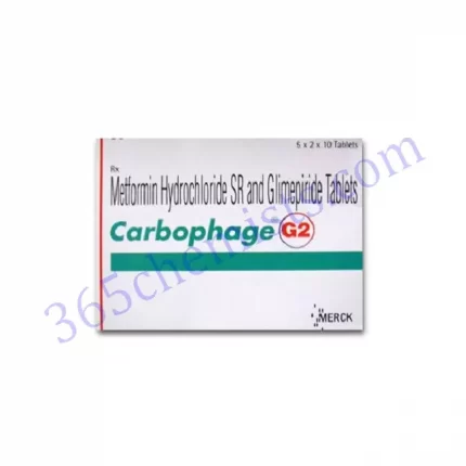 CARBOPHAGE G 2500 MG TABLET 10