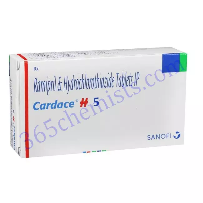 CARDACE H 5+12.5MG TABLET 10