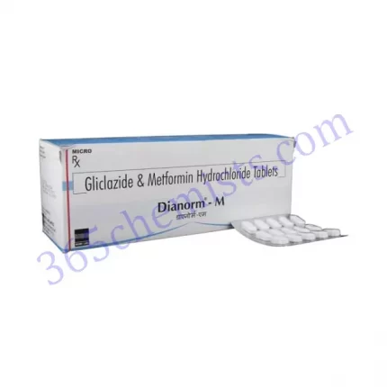 DIANORM M 80+500 MG TABLET 15