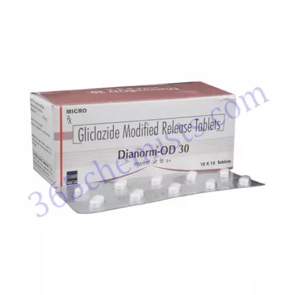 DIANORM OD 30 30MG TABLET 10