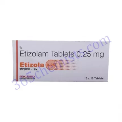 ETIZOLA 0.25MG TABLET 15 EACH (Set of 1)