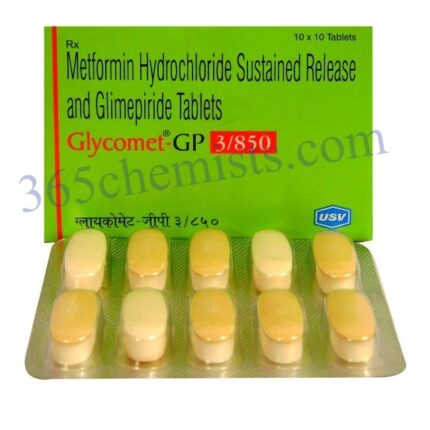 Glycomet GP 3/850mg Tablet