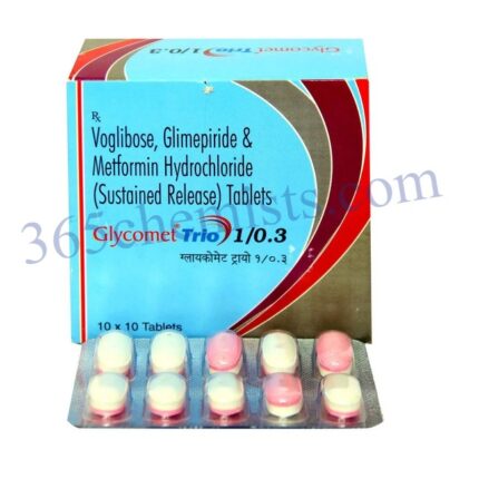 Glycomet Trio 1/0.3 Tablet
