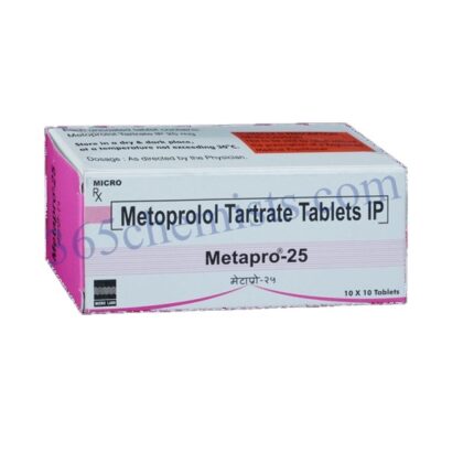Metapro 25mg Tablet