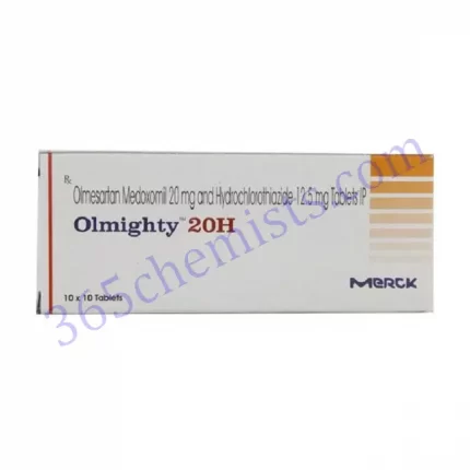 OLMIGHTY H 20+12.5 MG TABLET 10