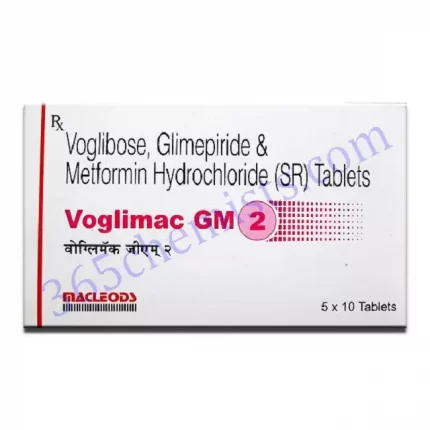 VOGLIMAC GM 2 2+0.2+500MG TABLET 10S EACH (Set