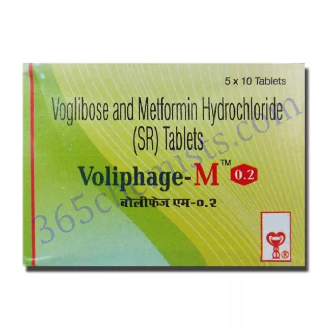VOLIPHAGE M 0.2 500 MG TABLET 10