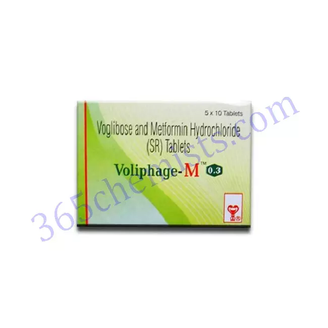 VOLIPHAGE M 0.3 500 MG TABLET 10