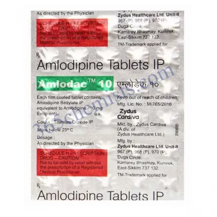 Amlodac10 mg-