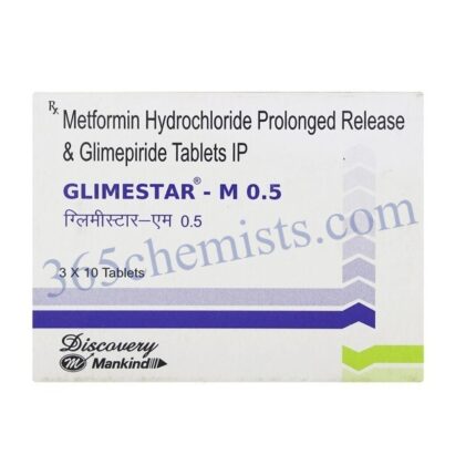 Glimestar-M 0.5mg/500mg Tablet