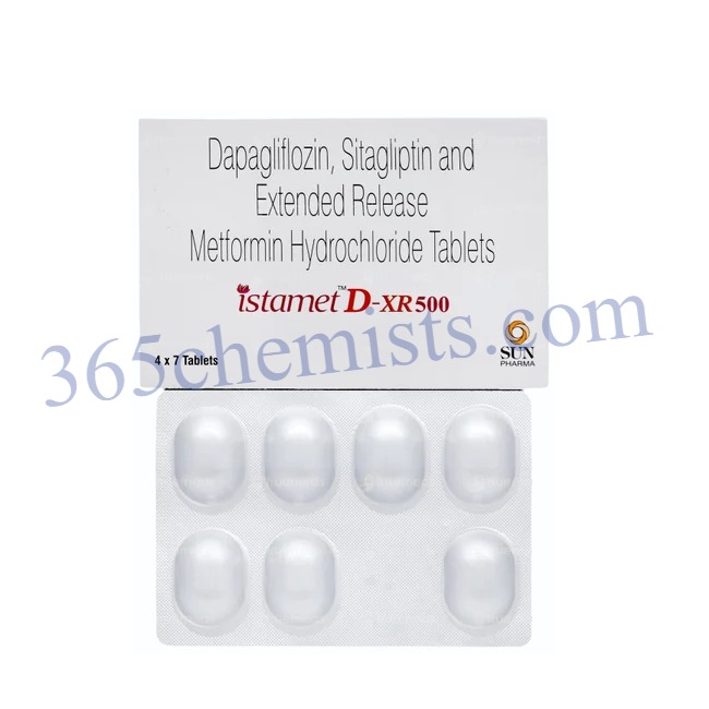 Istamet D-XR 500mg Tablet-ink Istamet D-XR 500mg Tablet