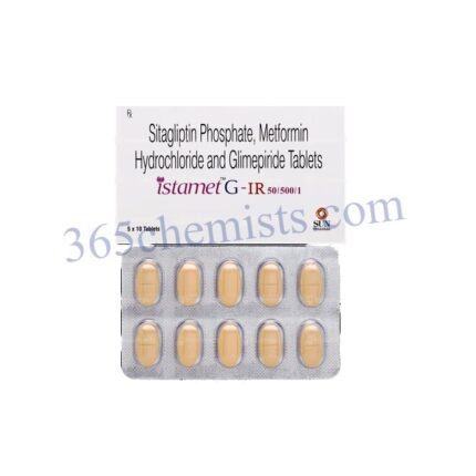 Istamet G-IR 50/500/1mg Tablet