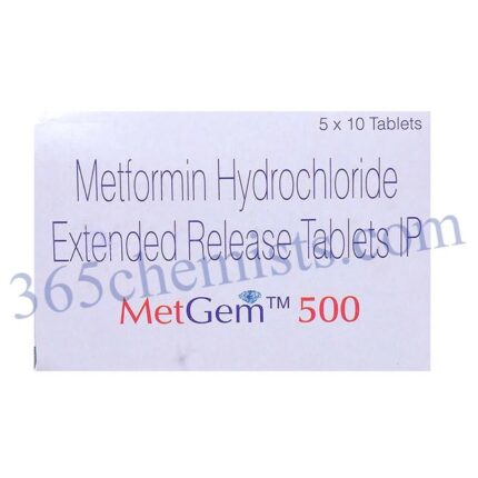 Metgem 500mg Tablet ER