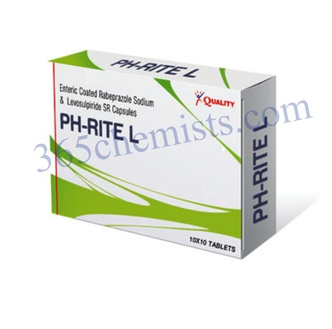 PH Rite L 75mg20mg Capsule-ink PH Rite L 75mg/20mg Capsule