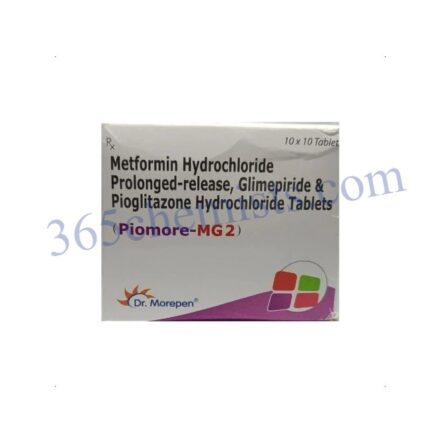 Piomore-MG 2mg/1000mg/15mg Tablet SR