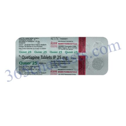 Quser 25mg Tablet