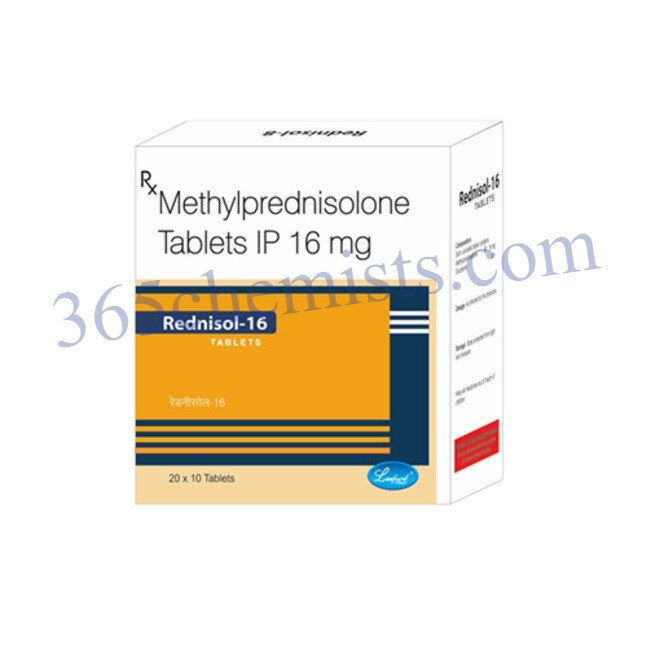 Rednisol 16mg Tablet-ink Rednisol 16mg Tablet