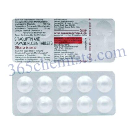 Sitara-D 100mg/10mg Tablet