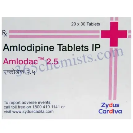 Amlodac 2.5mg Tablet