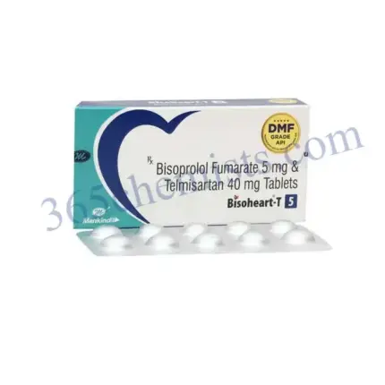 Bisoheart-T 5mg/40mg Tablet