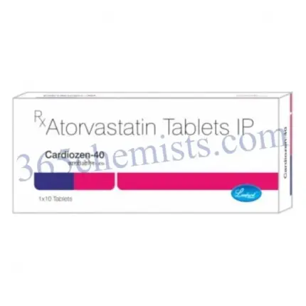 Cardiozen 40mg Tablet