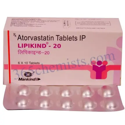Lipikind 20mg Tablet