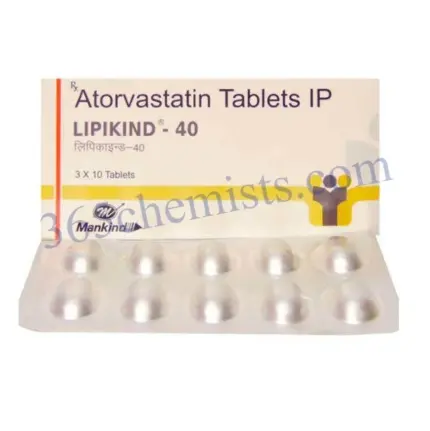 Lipikind 40mg Tablet