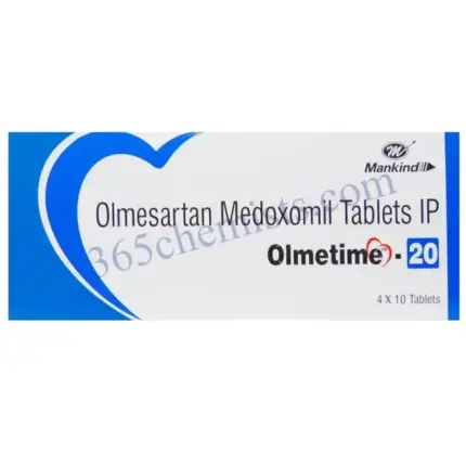 Olmetime 20mg Tablet