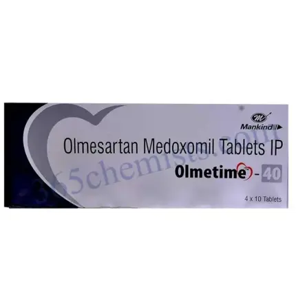 Olmetime 40mg Tablet