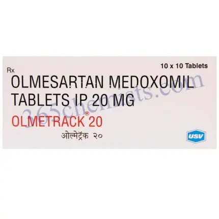 Olmetrack 20mg Tablet