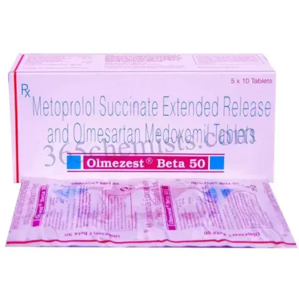 Olmezest Beta 50 Tablet ER