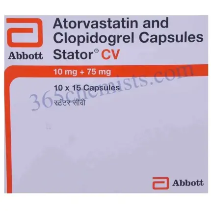 Stator CV 10mg/75mg Capsule