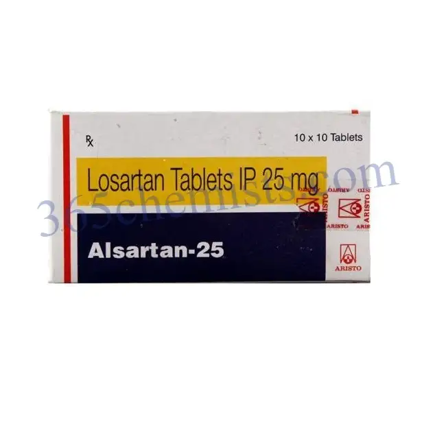 Alsartan 25mg Tablet-ink Alsartan 25mg Tablet